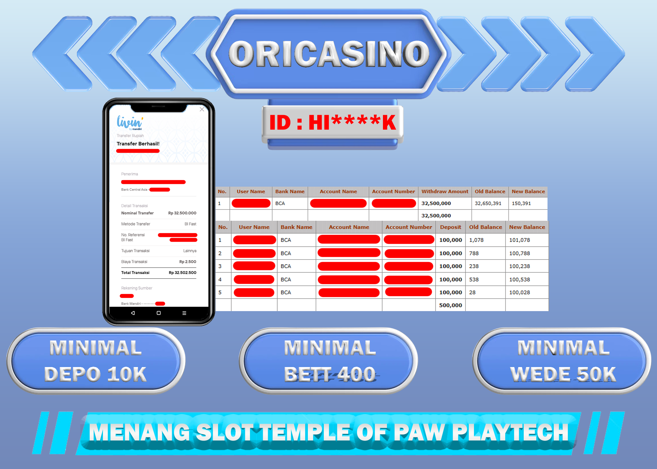 BUKTI KEMENANGAN SLOT TEMPLE OF PAW PLAYTECH